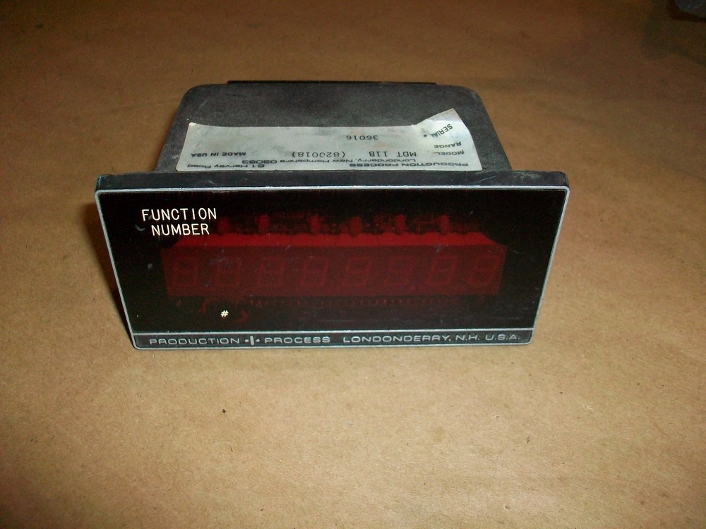 Production Process Panel Meter MDT 11B