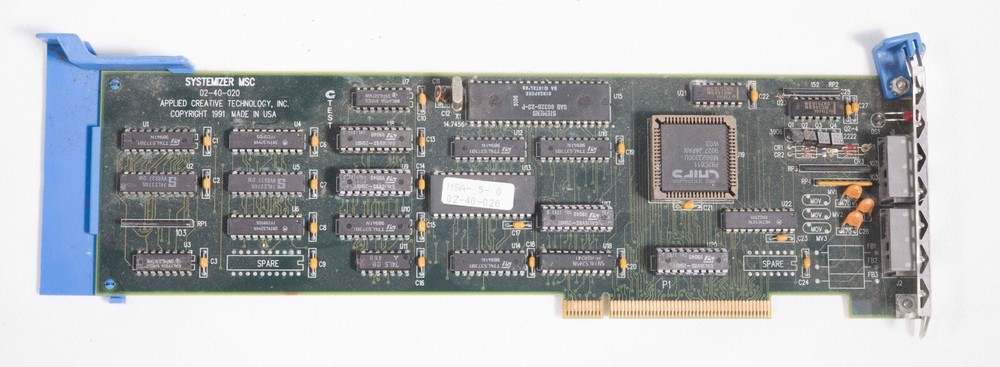 Vintage Applied Creative Technology Systemizer MSC 02-40-020 16 bit MCA ISA10
