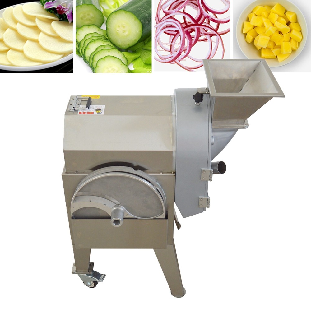 Multifunctional Electric Fruit Vegetable Slicing Dicing Shredding Machine 110V