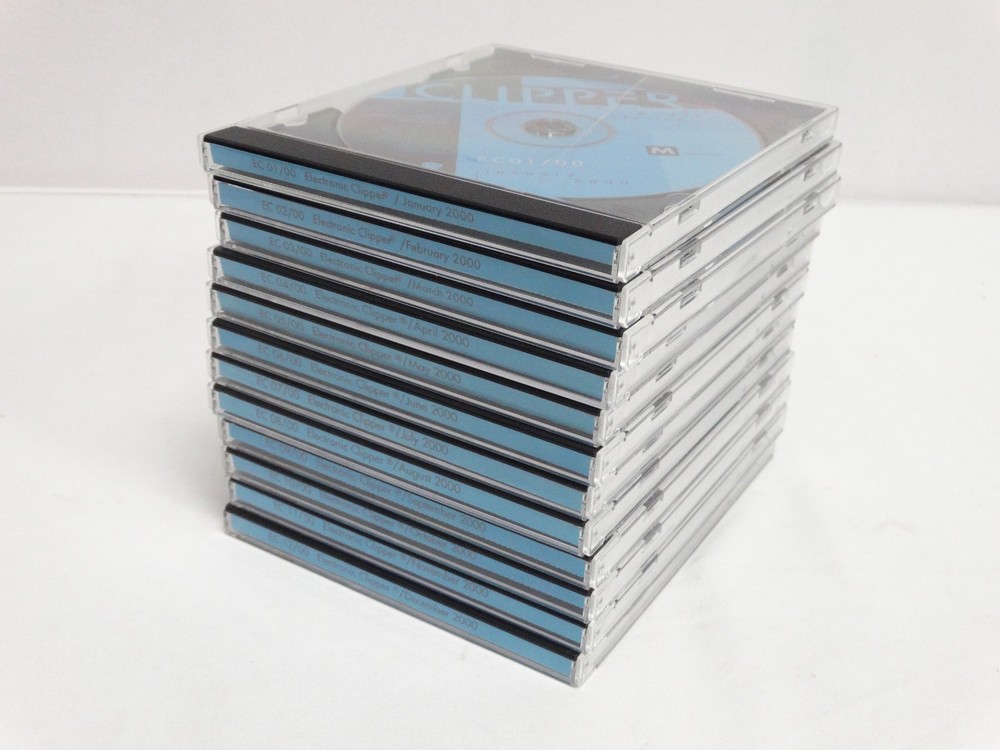 Dynamic Graphics Electronic Clipper Clip Art Library Jan. - Dec. 2000 Complete