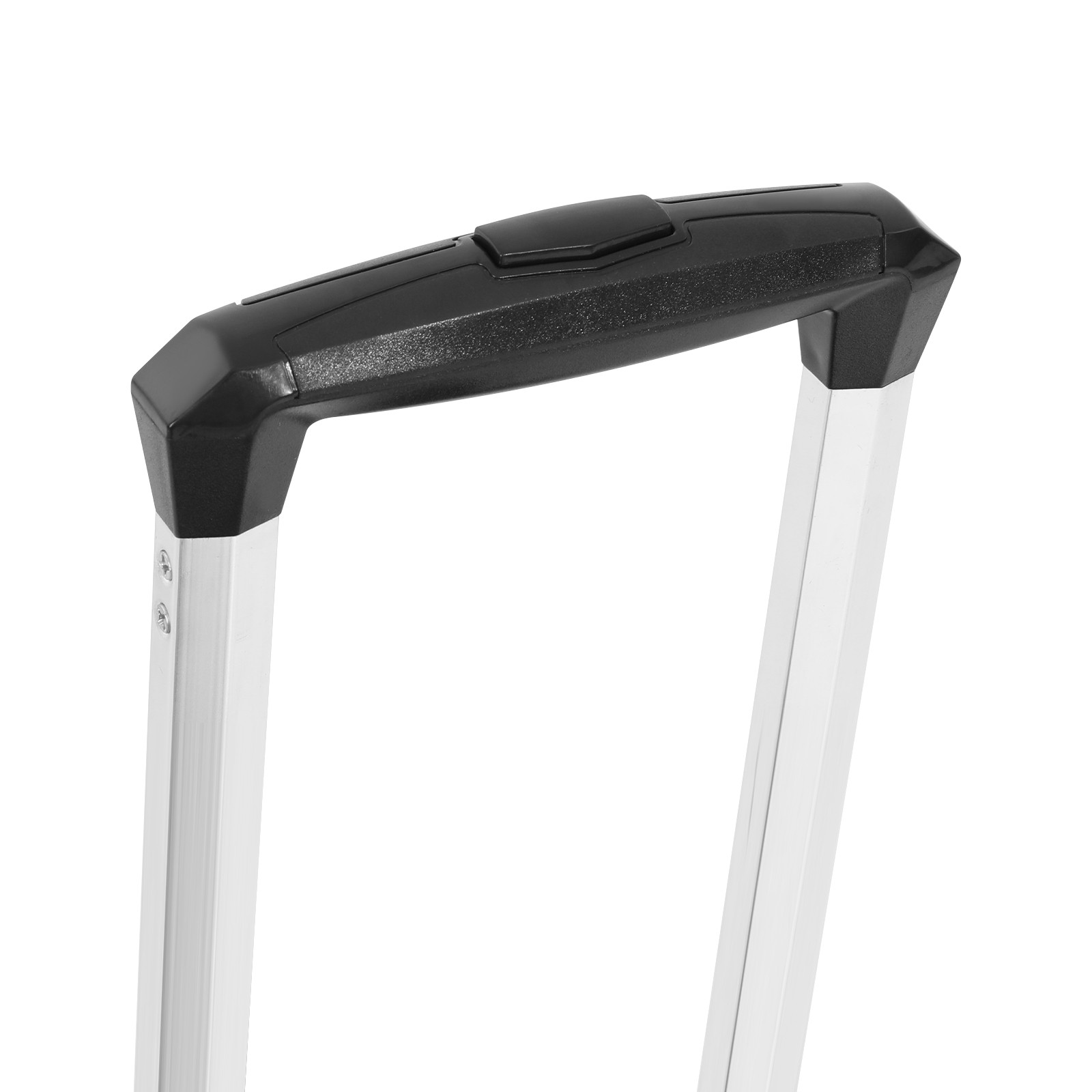 2 In 1 Shopping Cart With Wheels Grocery Cart Black Portable Utility Dolly Cart