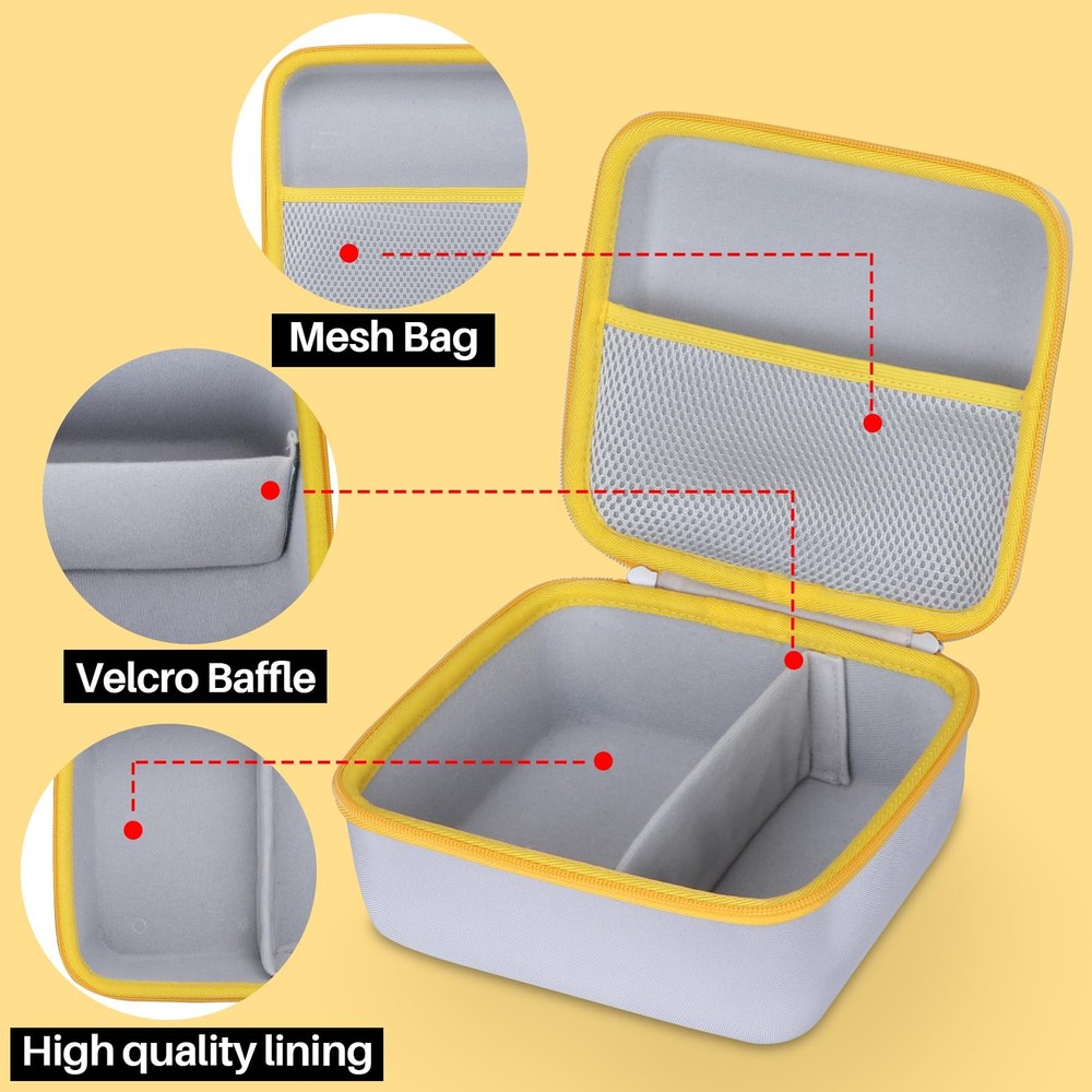 Lebakort Hard Case Compatible with Kodak Dock Plus for Plus, Black