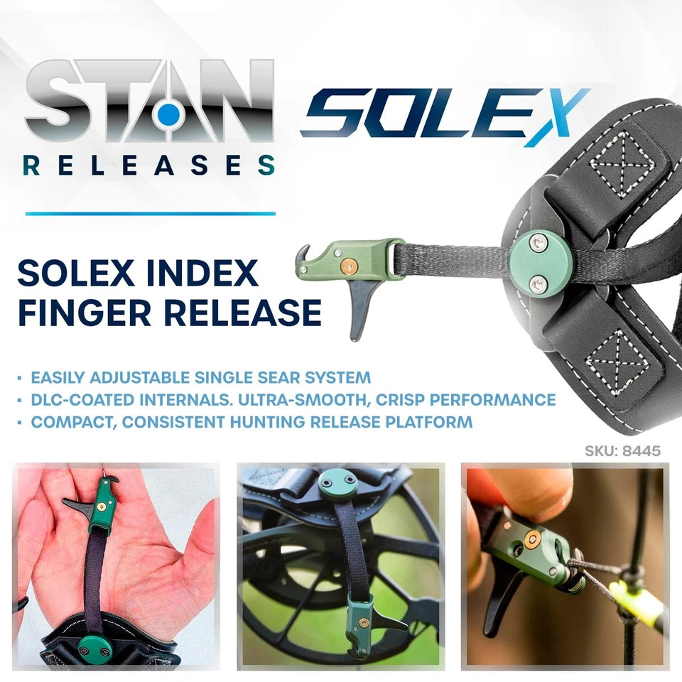Stan Release Solex Hook Wrist Release Buckle Strap #8445