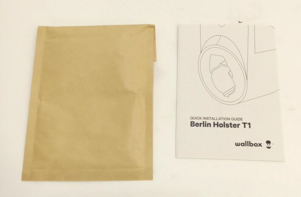 Wallbox T1-BRLN-B Holster Berlin Type 1 Black EV Connector Support Accessory