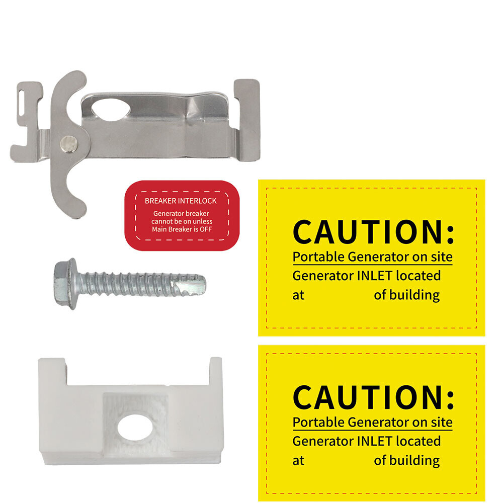 Generator Interlock Kit For for Square D QO QO 100 Amp Panel Main Beaker