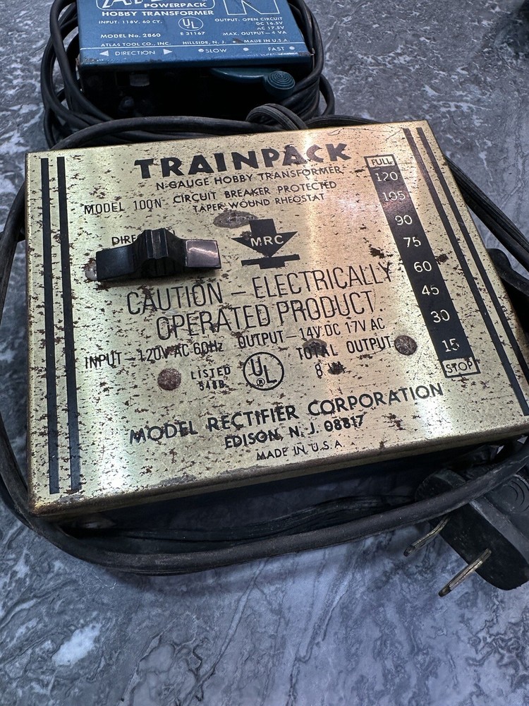 TrainPack N-Gauge Hobby Transformer Model 100N