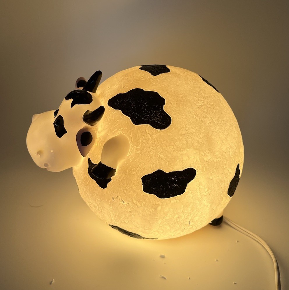 Roly Poly “Nite-Lite Pals” Night Light Cow Tested