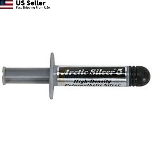 Arctic Silver 5 AS5-3.5G Thermal Paste,Black, Grey