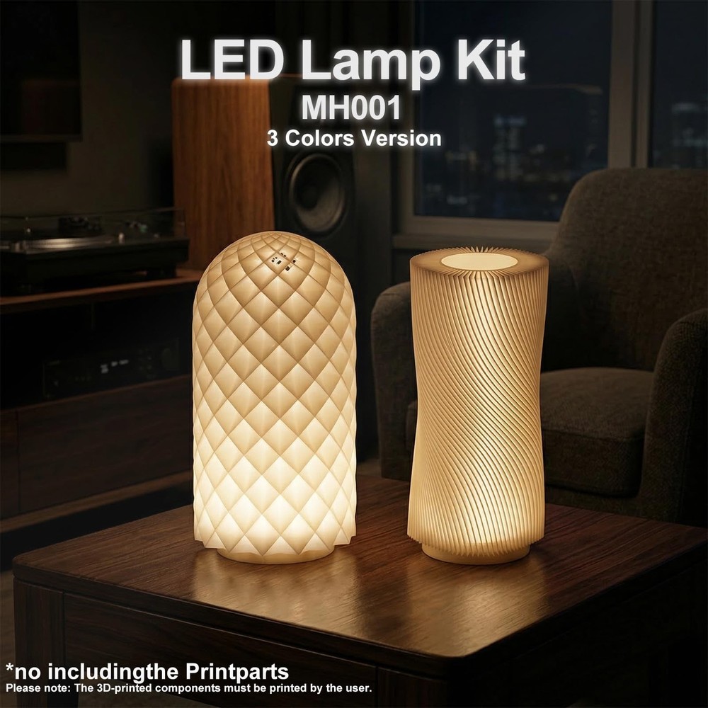 BambooSegD 5PCS LED Lamp Kit 001 Three Colors for Bambu Lab