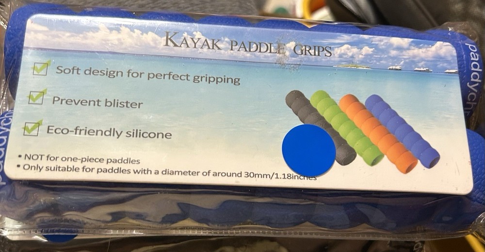 Kayak Paddle Grips Blue