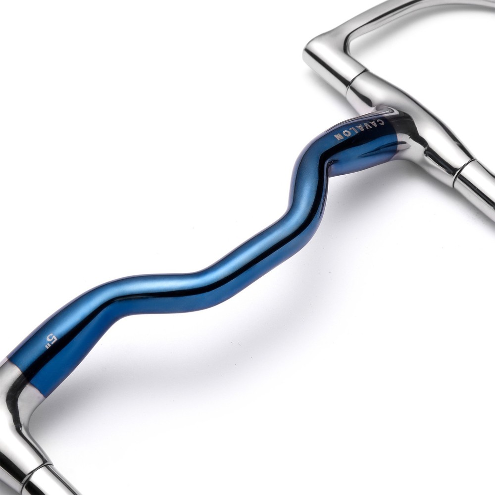 Cavalon Hunter D-Ring Low Port Mullen Sweet Iron Snaffle Bit