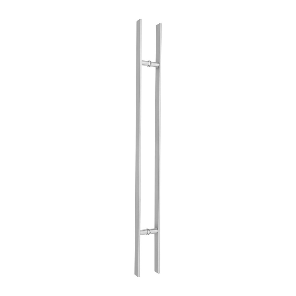 Double Sided Stainless Steel Door Handle Commercial H Shape Door Pull Handle