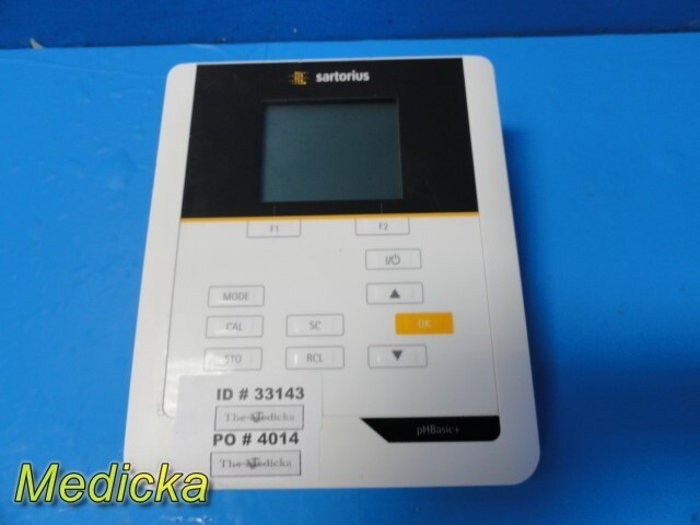 Sartorius Model PhBasic+ Benchtop Ph Meter ~ 33143