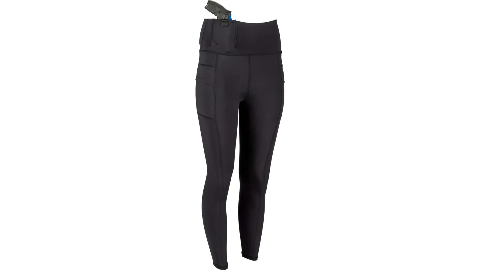 TRYBE Tactical Perfect Fit Front/Rear Concealed Carry Legging xs black