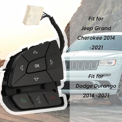 Steering Wheel Audio Control Switch Compatible with Grand Cherokee 2014