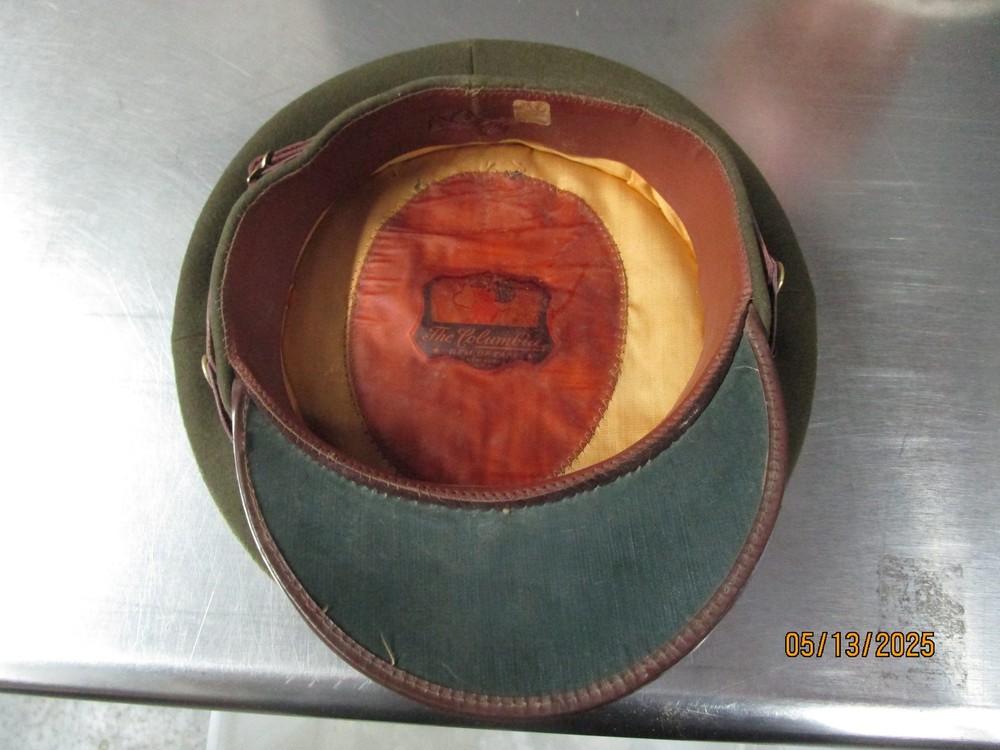 Vintage US WW2 Columbia Visor Cap