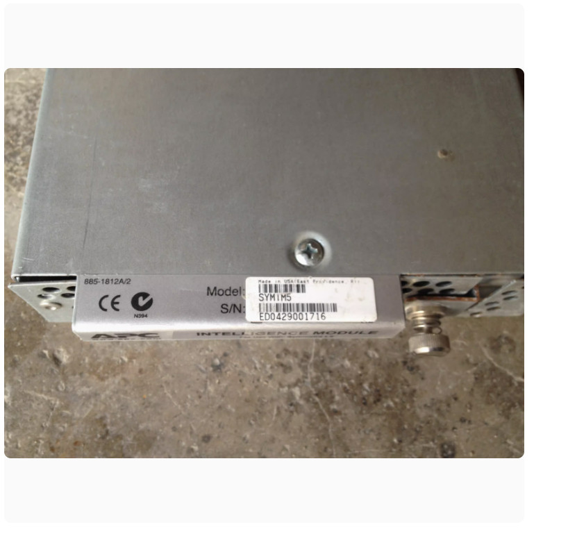 1PCS Used APC UPS SYMIM5 SYA 8KV-16KV Intelligence Power Control Module Tested