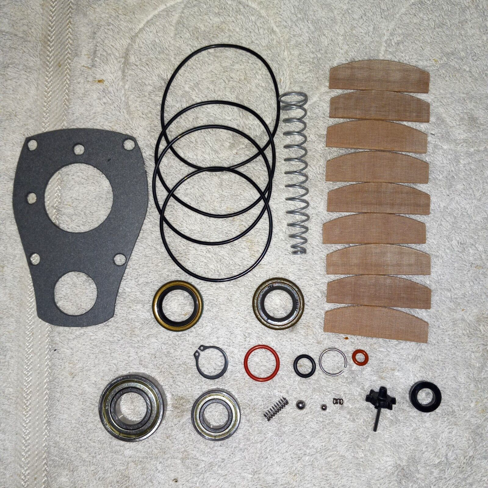 SNAP ON XT7100 TUNE UP KIT WITH BEARINGS, SPRINGS AND REVERSE VALVE DETENT BALLS