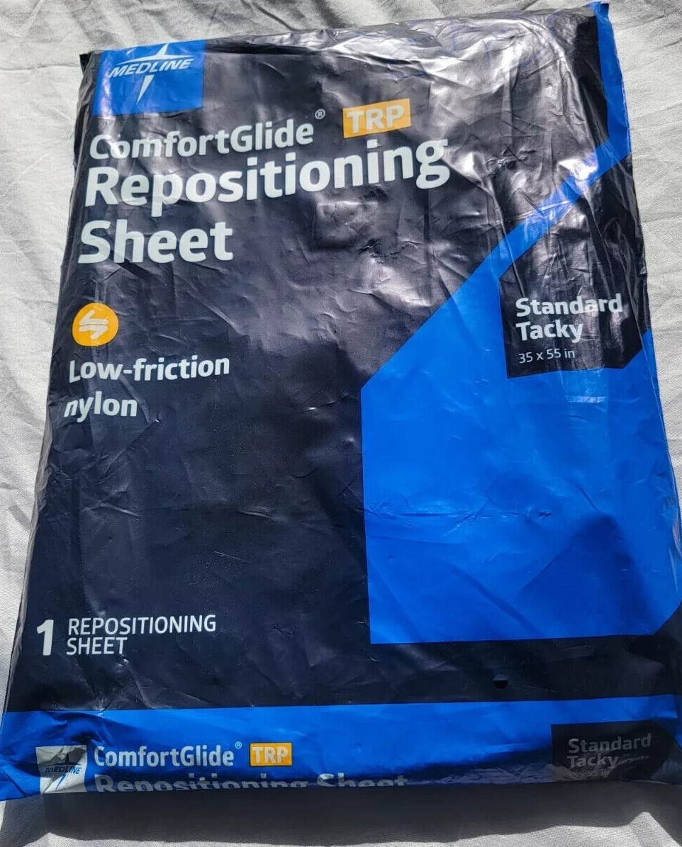 Medline ComfortGlide Repositioning Sheet 35x55 Standard Tacky MSC50013