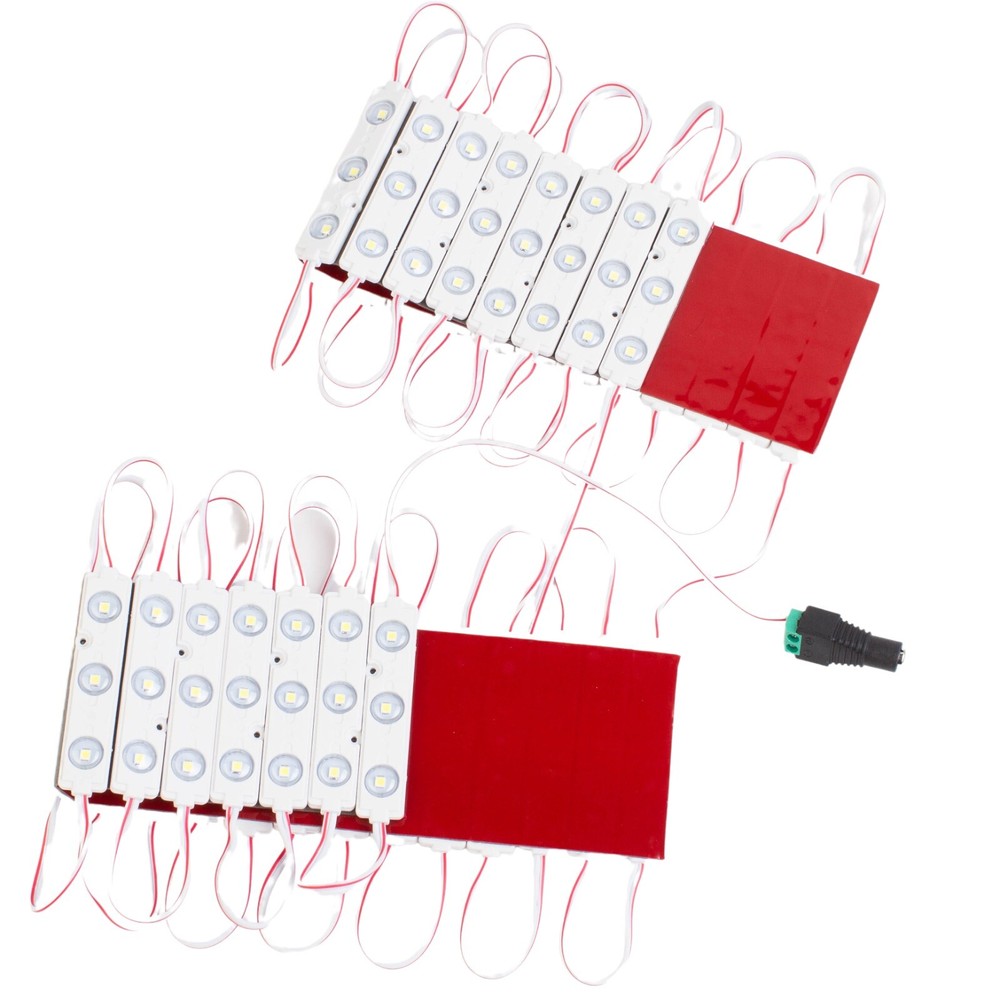 20ft Bright Showcase LED light module + Heavy Duty 24v Power supply