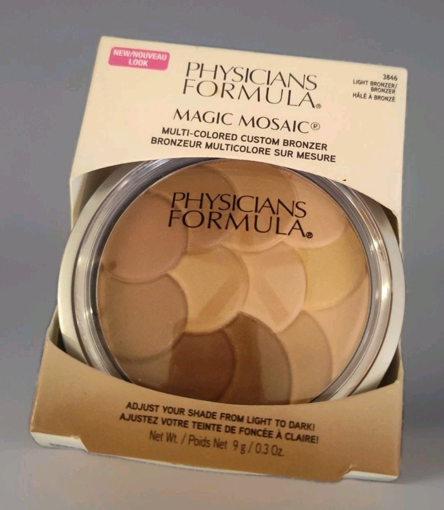 Physicians Formula Magic Mosaic Multi-Colored Custom Bronzer, 3846 Light Bronzer