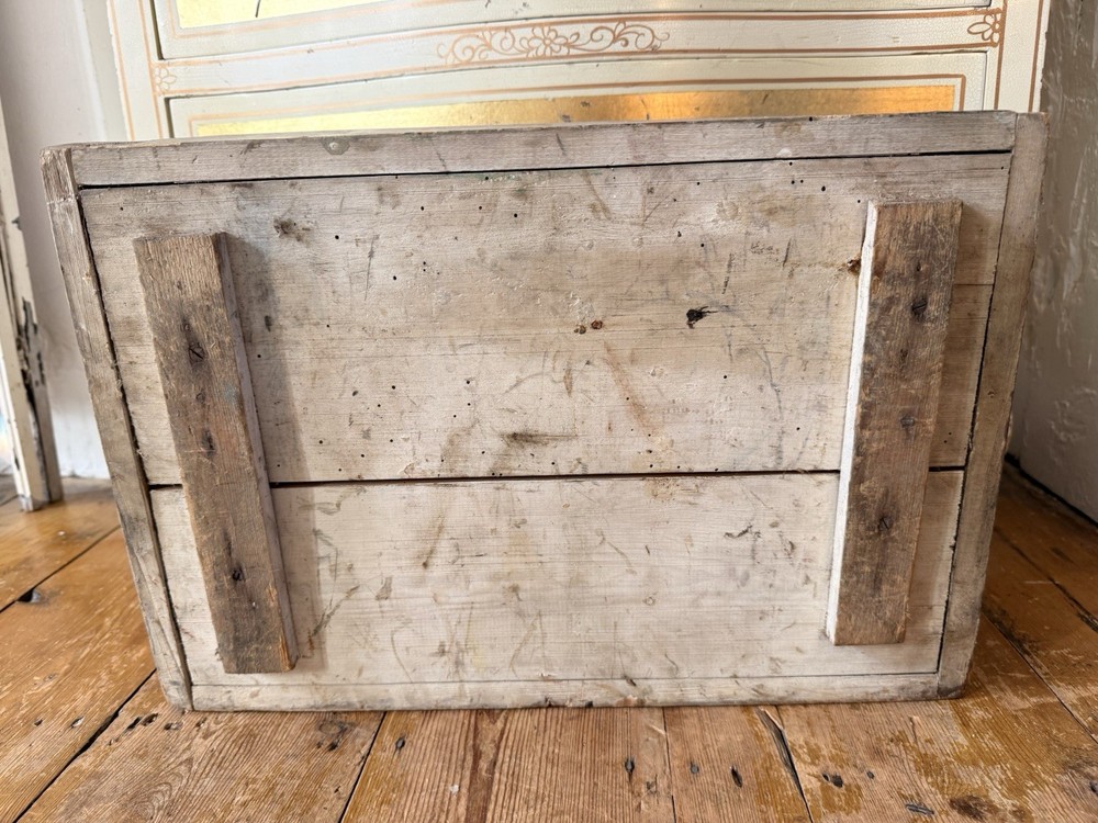 Vintage Antique Medium Wooden Storage Tools Watchmakers Engineers Box Rustic