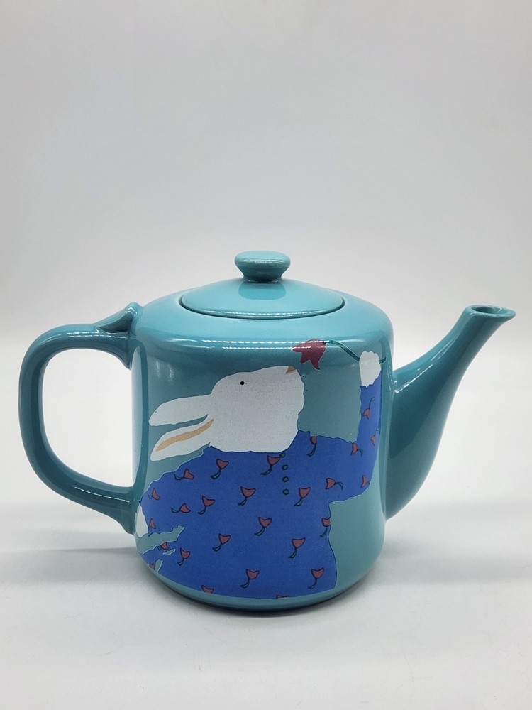 Parris Bottman Rabbit Teapot 8" x 5"