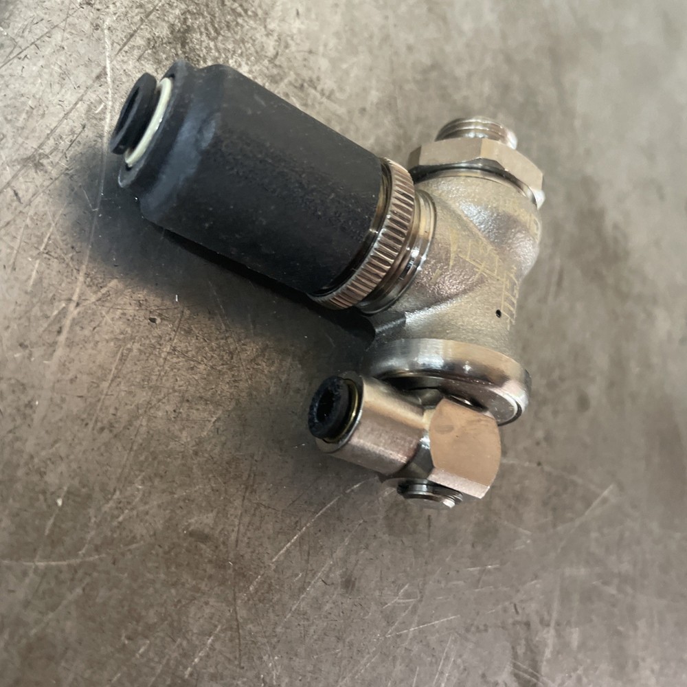 Legris Flow Regulator 78830613 Blocking Fitting Flow Regulator BSPP 10 Bar