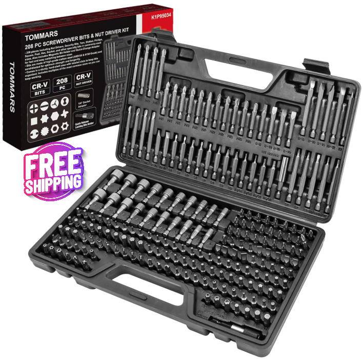 Gunsmith Screwdriver Set Wheeler Gunsmithing Firearm Tools Kit 208 Bits Pro NEW