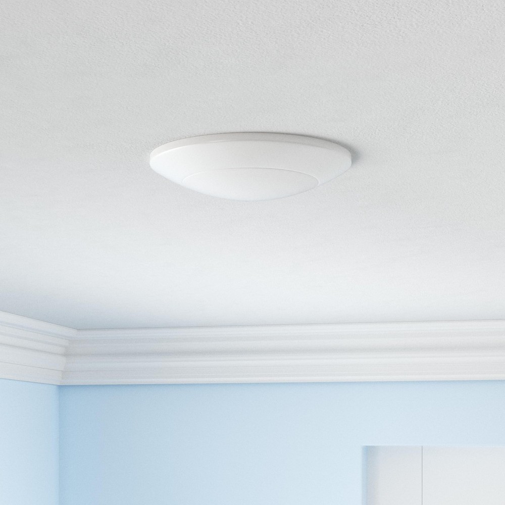 ECOELER 4 Inch LED Disk Light, Dimmable Flush Mount Ceiling 3000K, White