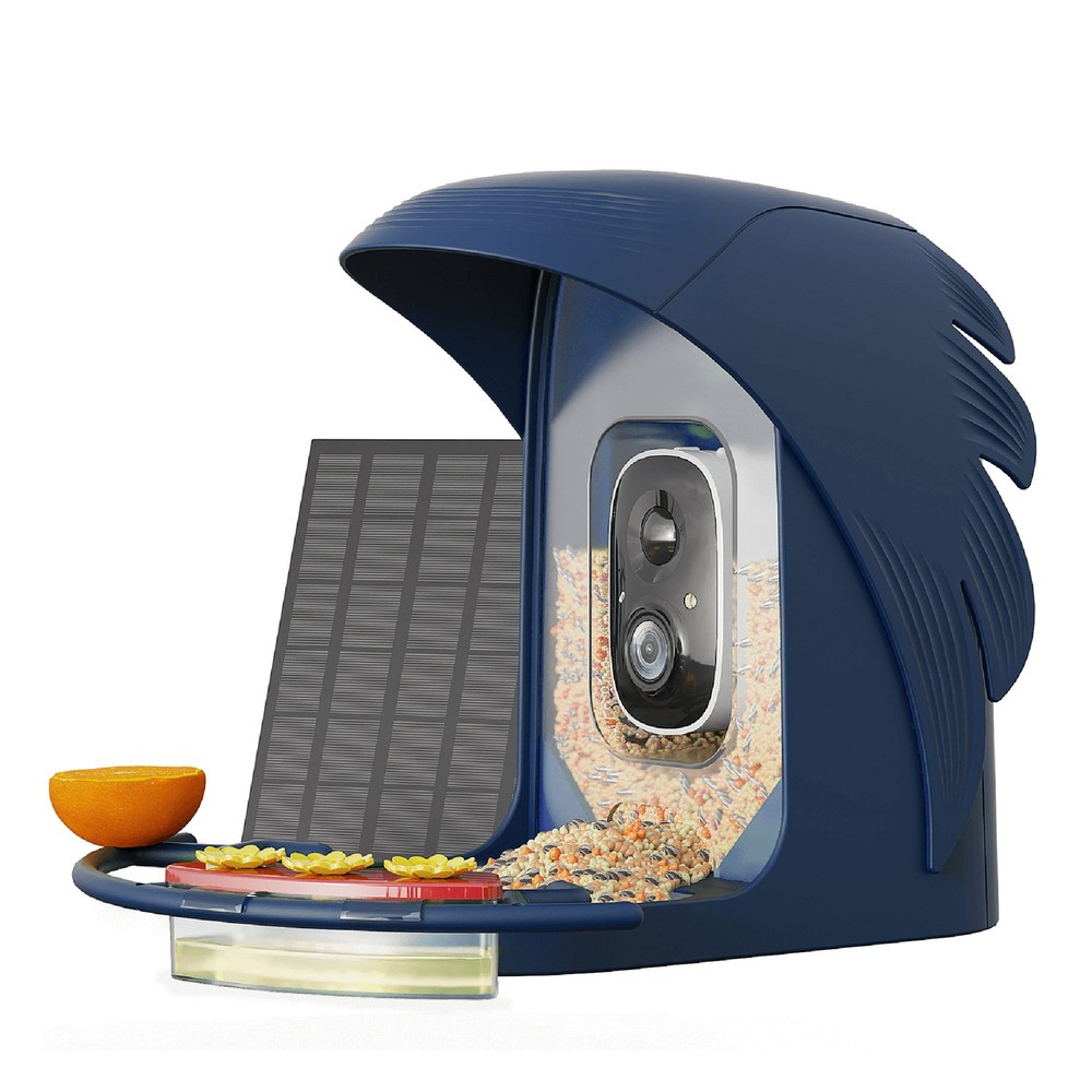 Smart Bird Feeder Camera, Solar Powered