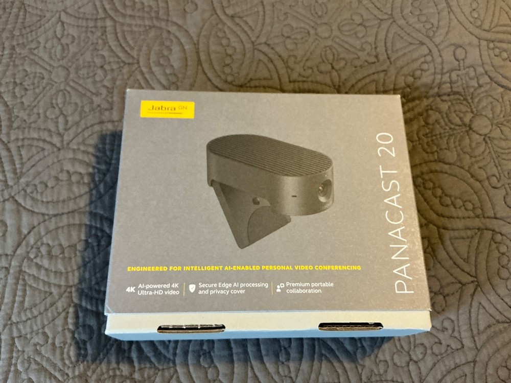 Jabra PanaCast 20 Webcam. Never opened!