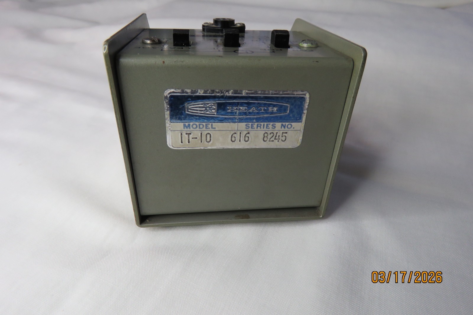 Heathkit Daystrom Model IT-10 Transistor-Diode Checker w/ Manual ✅️TESTED