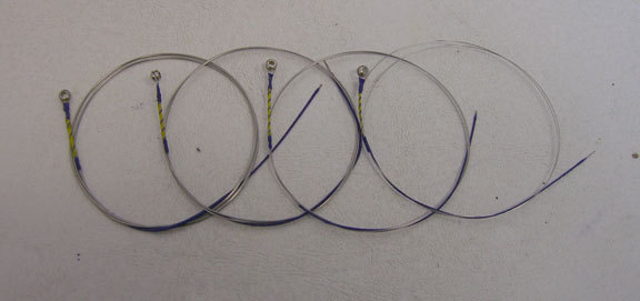 High Quality Fiddle Violin Strings (Set) in 1/4 Size G D A E
