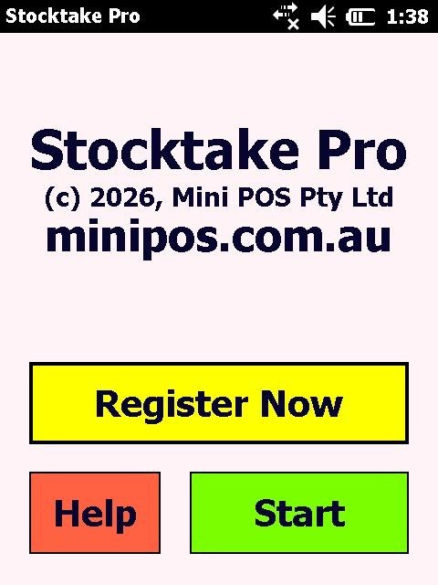 New- Mini Pos Stocktaking Software App PDA Inventory Stocktake Barcode Scanner