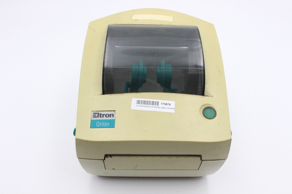 ZEBRA POSTAGE LABEL PRINTER BARCODE RS232 SERIAL PARALLEL ELTRON ORION LP2443PSE
