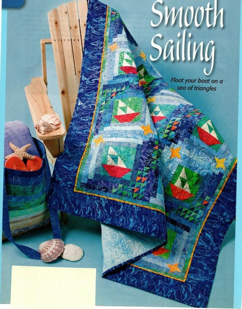 Smooth Sailing Quilt Pattern Pieced CB