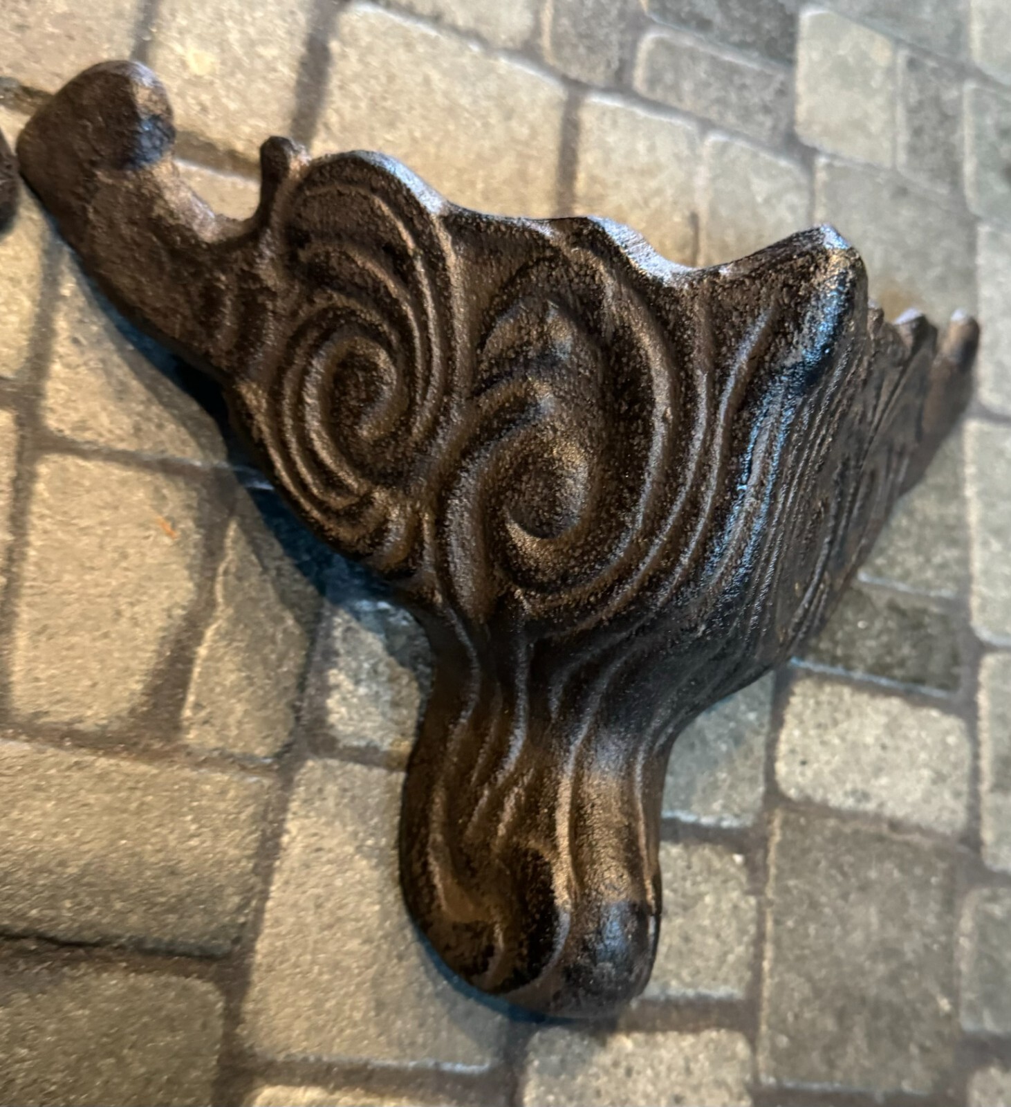 4; Furniture Legs 5.75" Cast Iron Metal  Claw foot Tub Wood Stove Feet Salvage