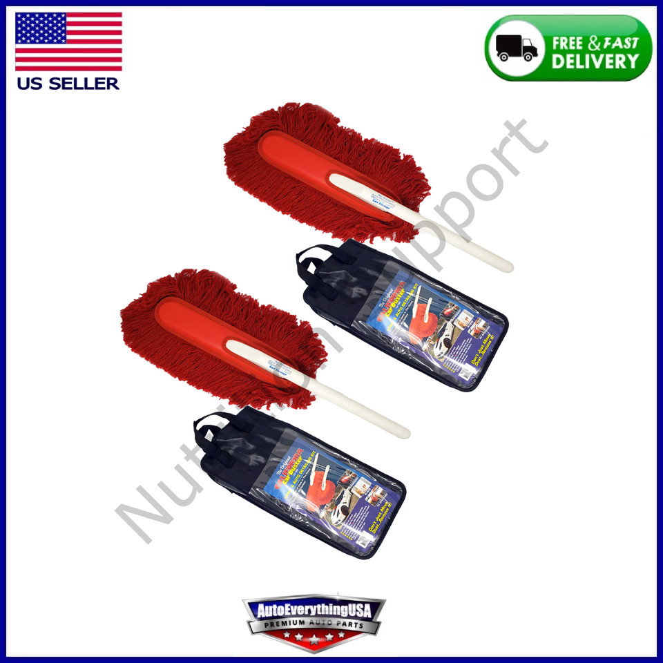 Original California Car Duster | Plastic Handle Duster - 2 Pack