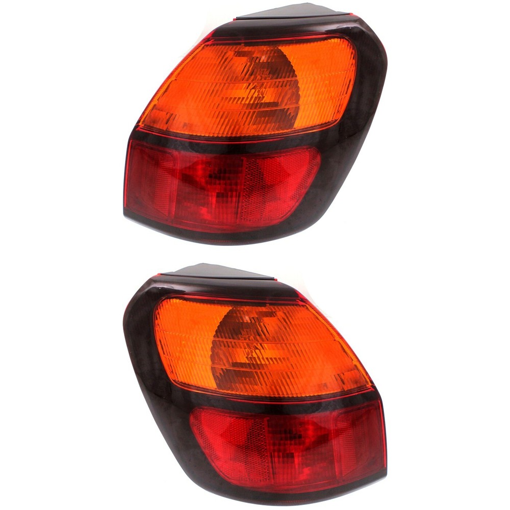 Tail Light Lamp Set For 2000-2004 Subaru Outback Left and Right Side Outer Wagon