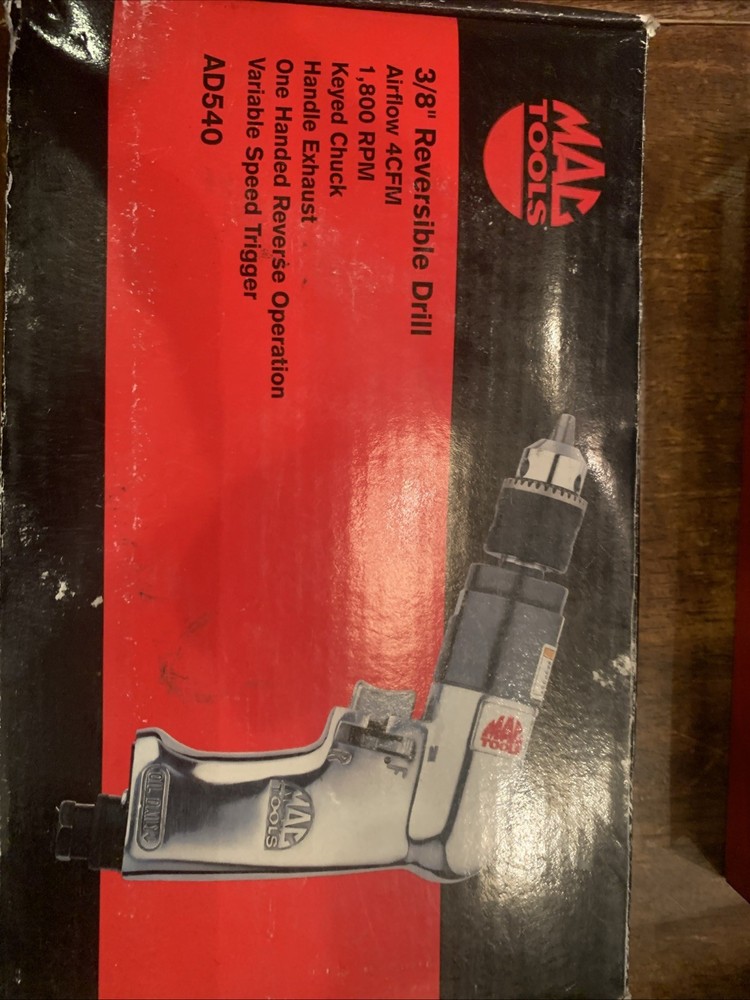 Mac Tools 3/8” Reversible Drill
