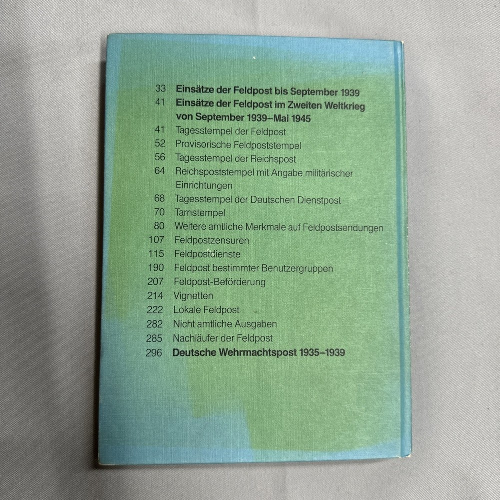 Michel Handbuch Katalog Deutsche Feldpost 1937 - 1945 German Catalog