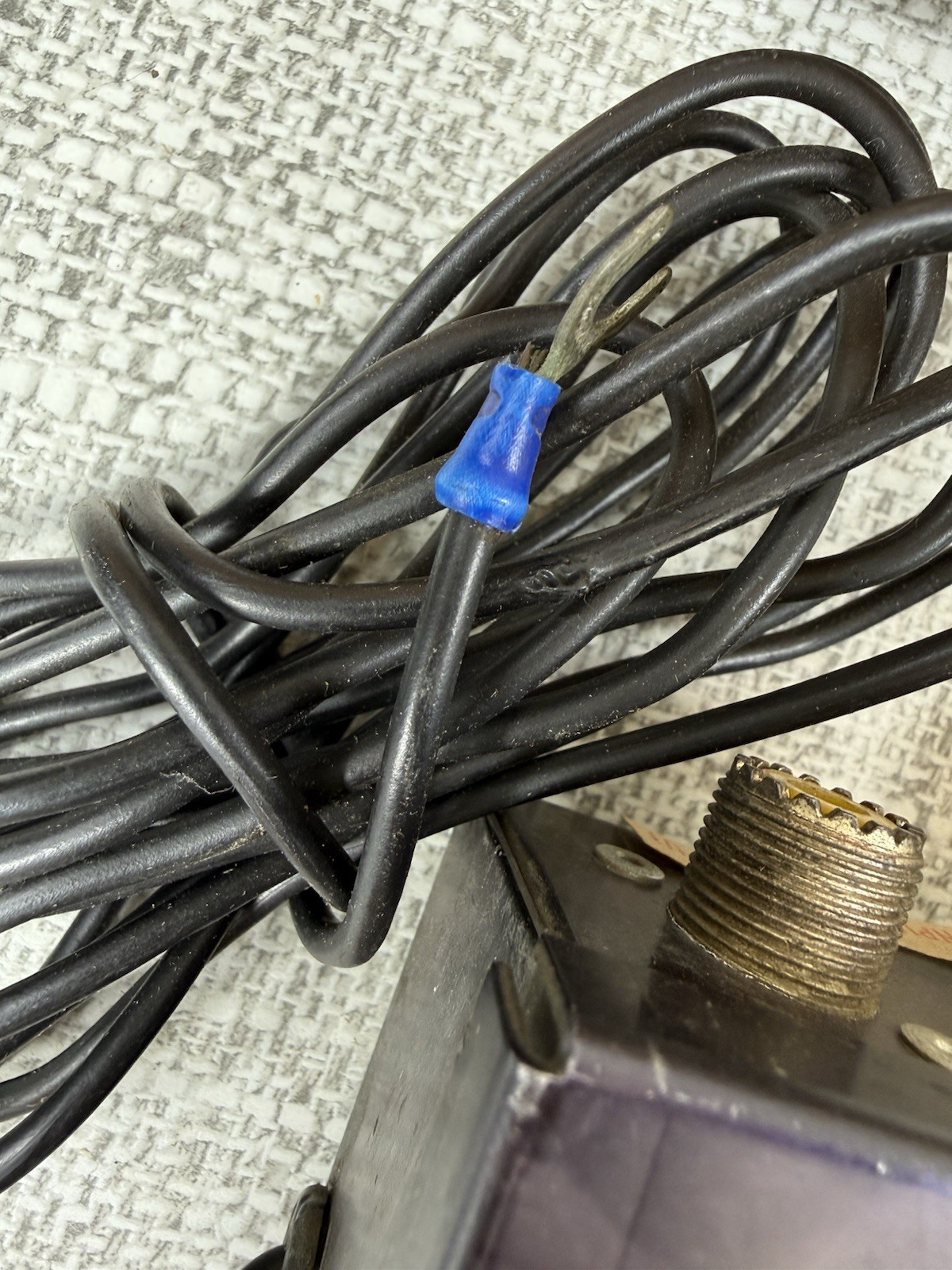 Vintage CB Amplifier WAWASEE ELECTRONICS BLACK CAT JB-75A UNTESTED Original Box