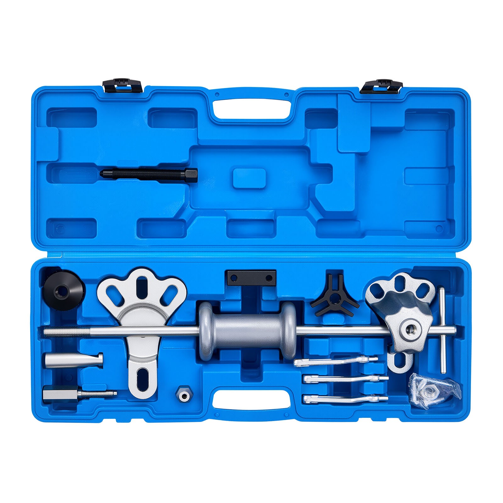 VEVOR 9-Way Slide Hammer Puller Set Front Rear Wheel Hub Bearing Remover 15PCS