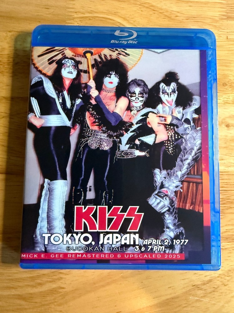 KISS - Live in Tokyo 1977 Both Live Shows Remastered Blu-ray