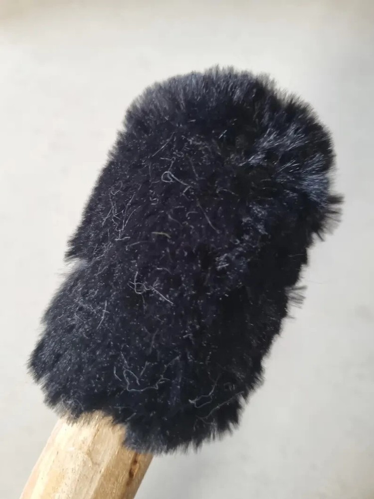 Black cat Witchcraft tools drum beater, Shamanic Drum healing drumming