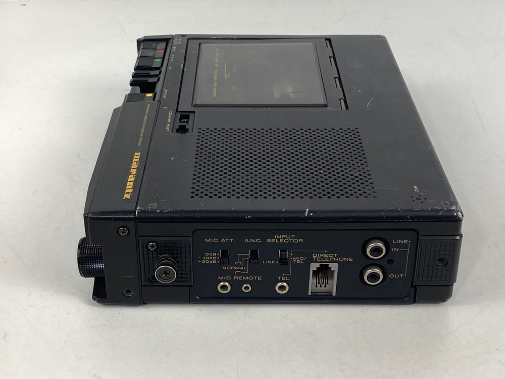 Marantz PMD201 Portable Cassette Recorder Player