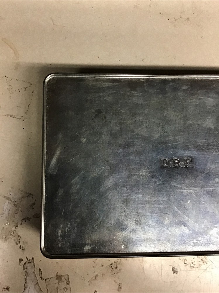 Vintage Biscuit Tin Bernard de Hoog DBF