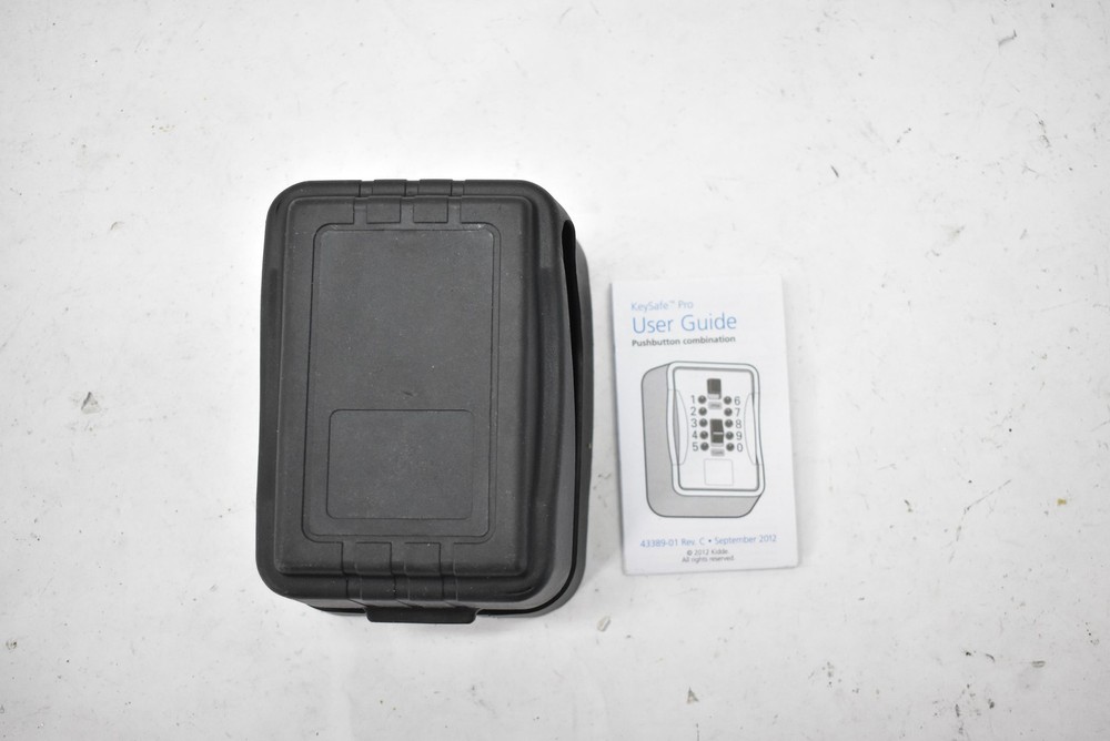 Kidde KeySafe Pro Pushbutton Wall Mount Combination Key Lock Box Weather Cover