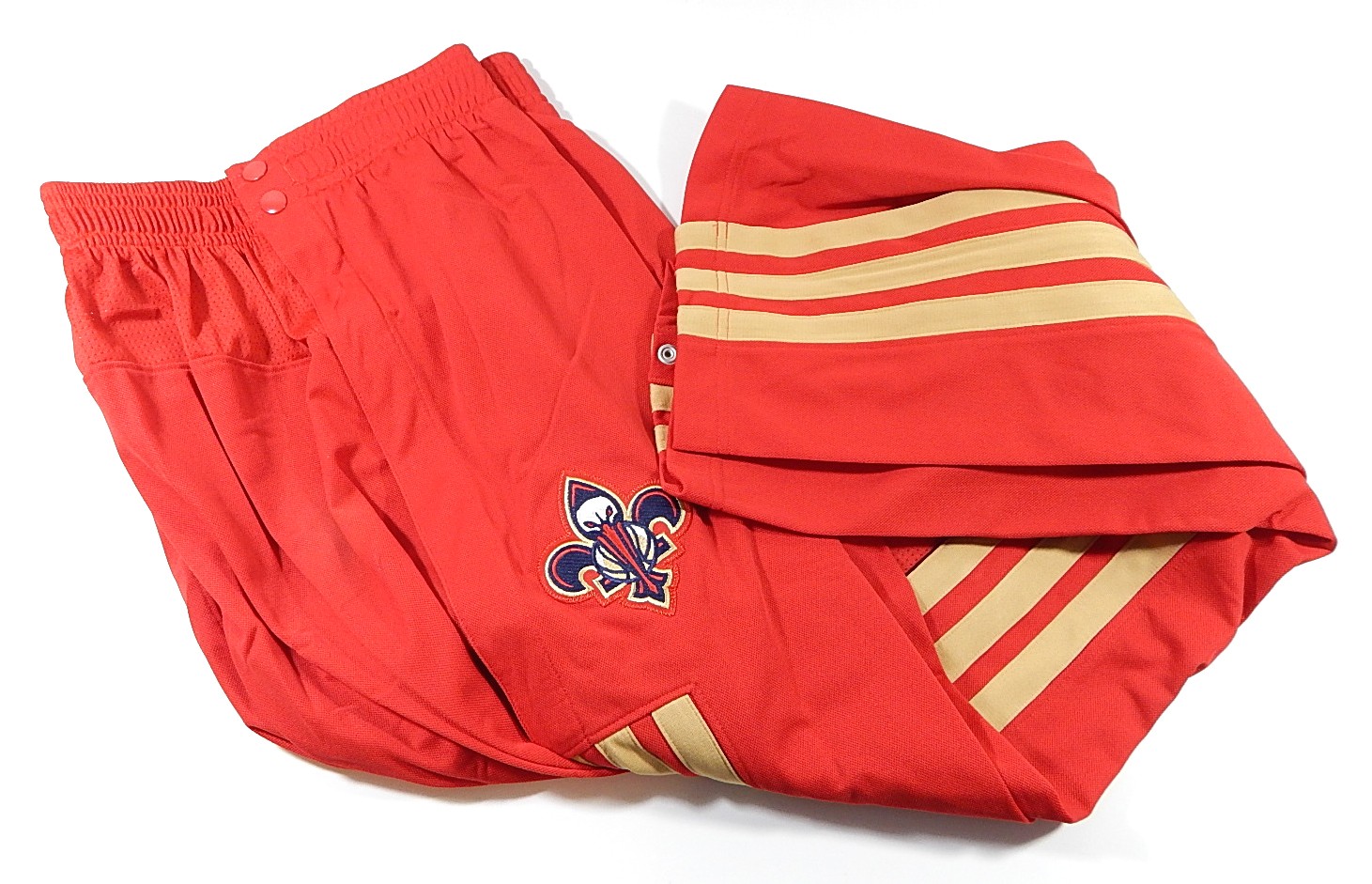 Lot of (8) NBA Warm Up Pants Adidas Jazz Pistons Hornets Pelicans Bobcats M-3XL